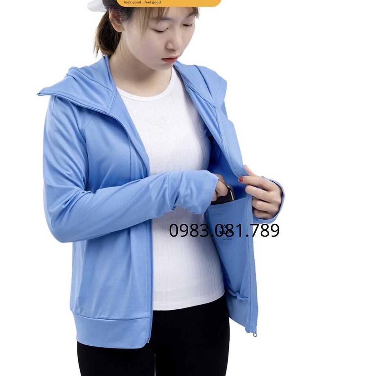 Áo Chống Nắng Nữ Thông Hơi Siêu Hot Chống Tia UV