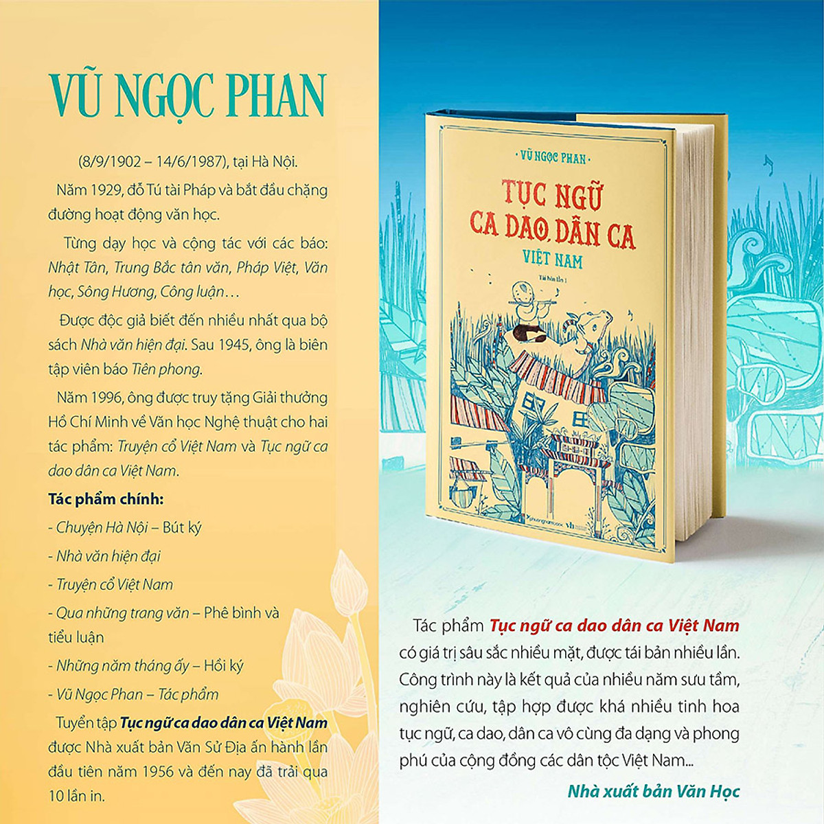 Tục Ngữ, Ca Dao, Dân Ca Việt Nam (Bìa Cứng) (Tái Bản)