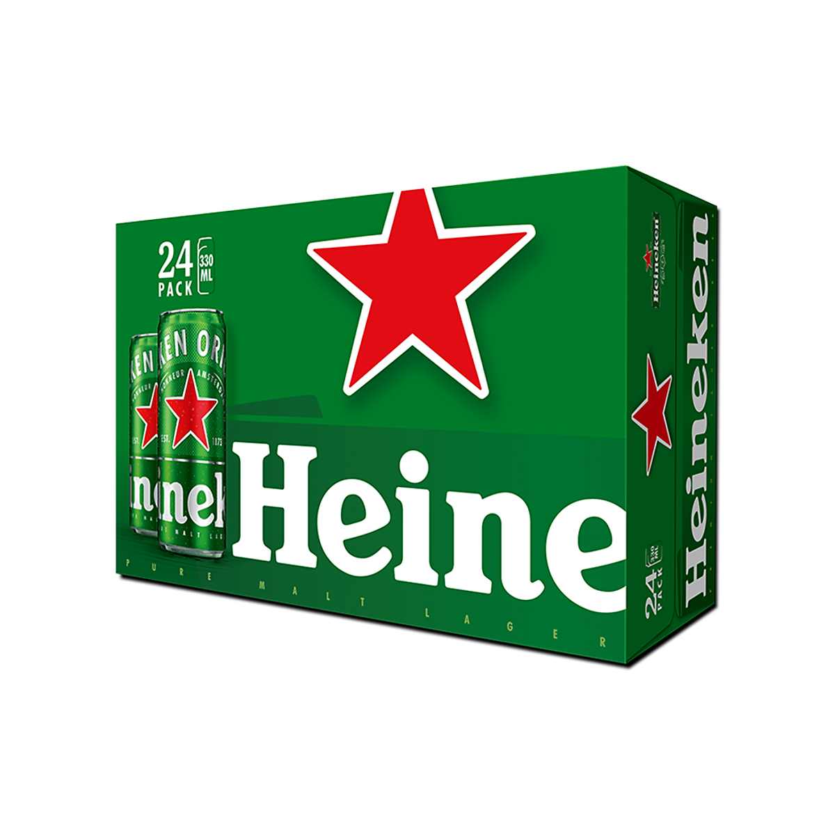{Freeship 50K} Thùng 24 Lon Bia Heineken 330ml / Lon