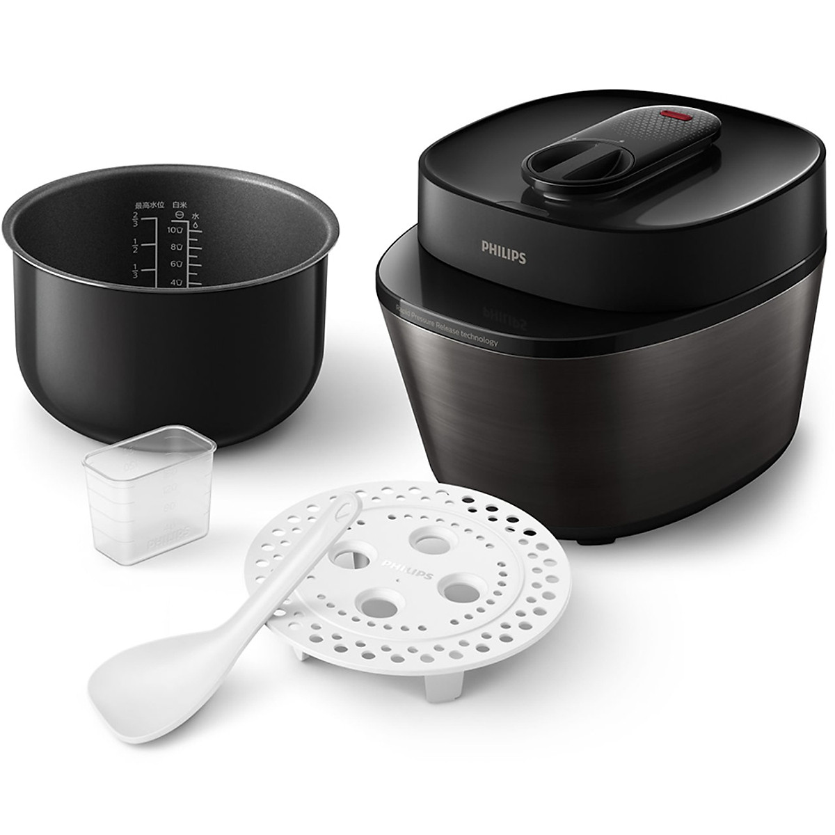 Nồi Áp Suất Điện Tử Đa Năng Philips HD2151/66 (5 Lít) - Hàng Chính Hãng