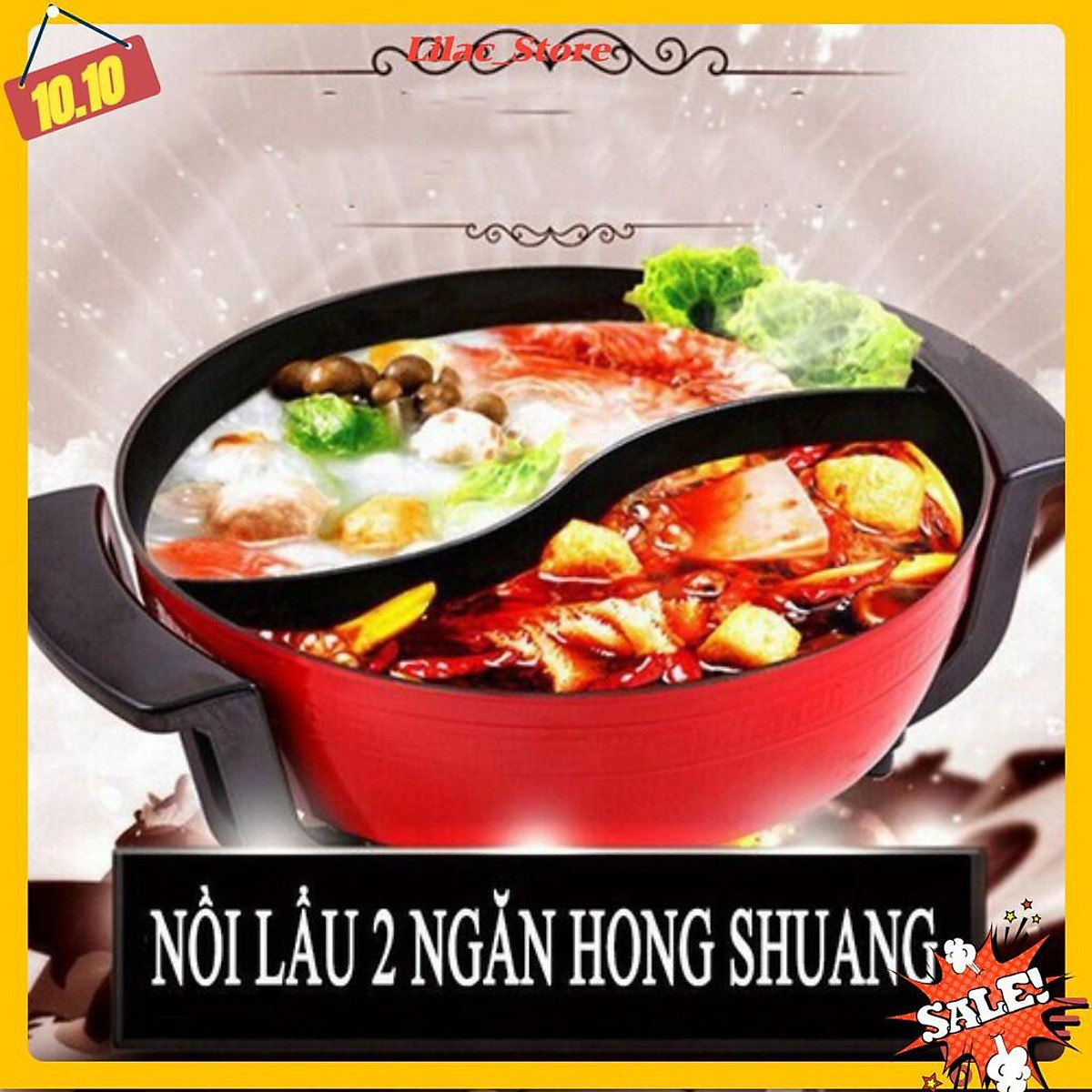 Nồi lẩu điện, nồi lẩu 2 ngăn đa năng - Nồi các loại