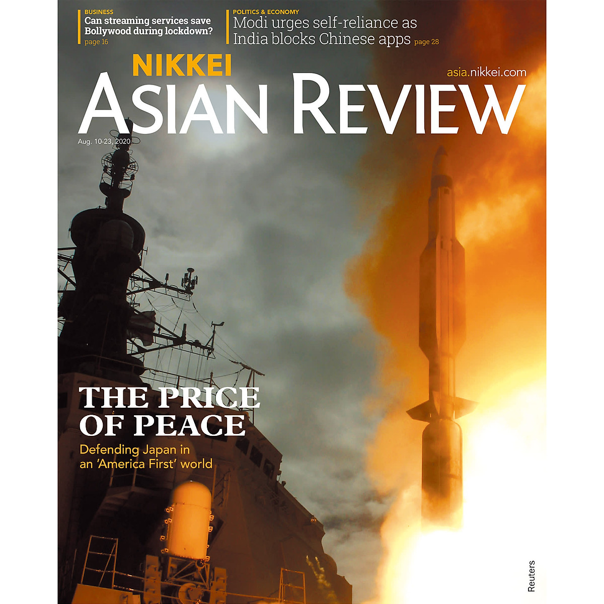 Nikkei Asian Review: The Price of Peace - 32.20, tạp chí kinh tế nước ngoài, nhập khẩu từ Singapore