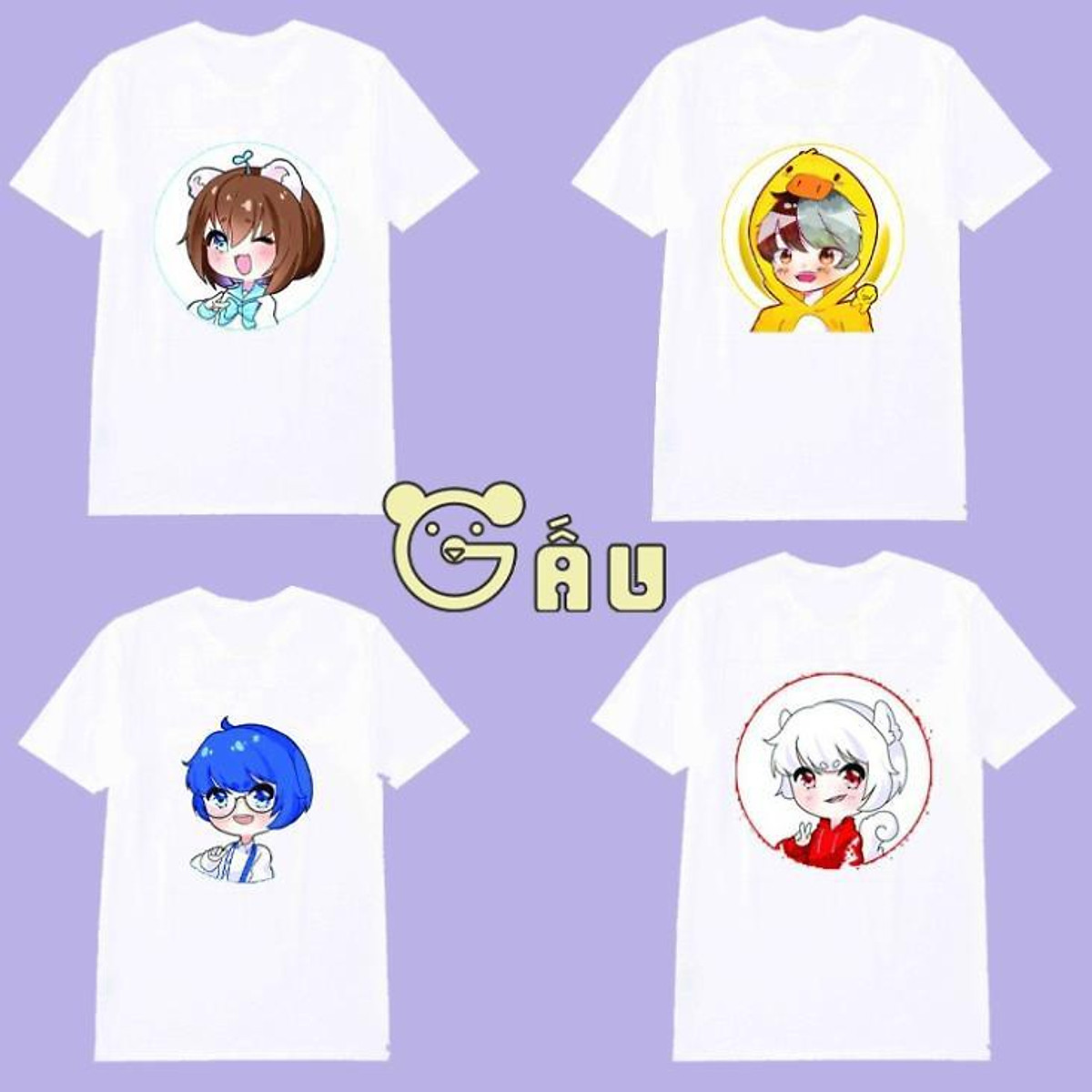 Mua New Áo Thun In Hình Hero Team Simmy Phong Cận Siro Mr Vịt Sammy Đào  Timmy Kairon Timy Kamui Game Chibi Anime