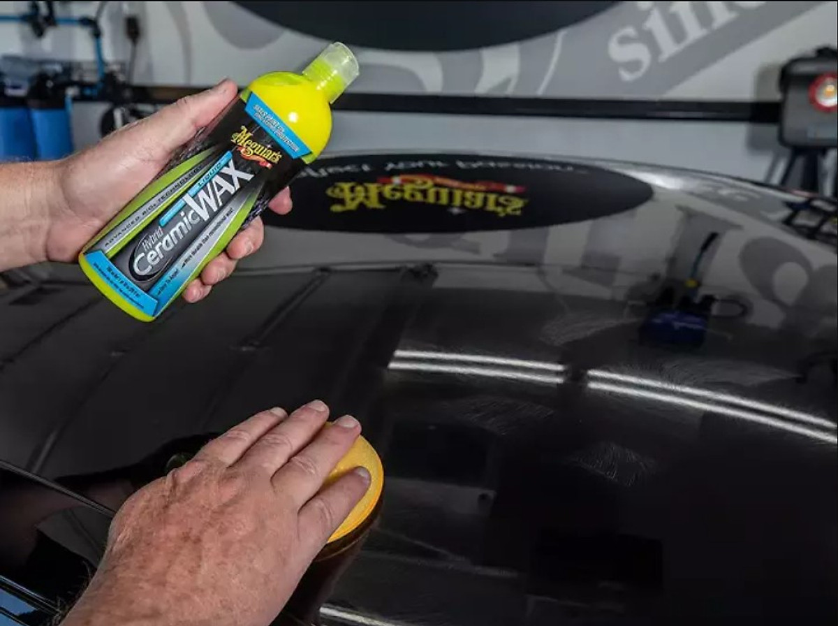 Meguiar's Wax bóng Ceramic cho sơn xe dạng kem - Hybrid Ceramic Liquid Wax - G200416, 473ml