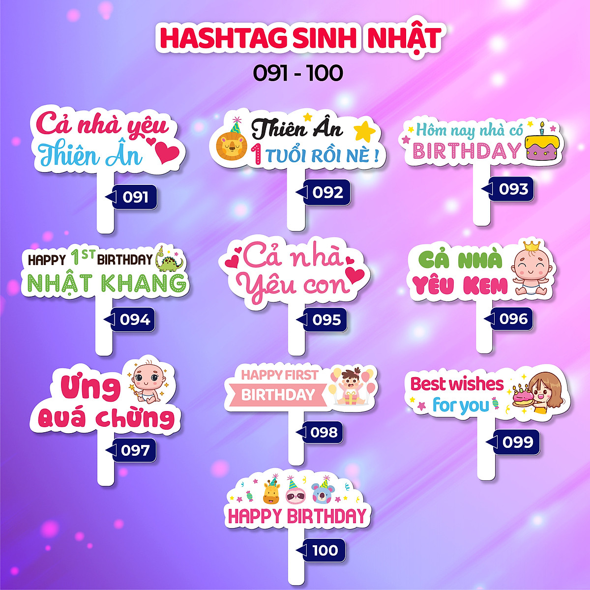 Mua Bảng tên Bé treo tường trang trí sinh nhật Nhiều mẫu  Tiki