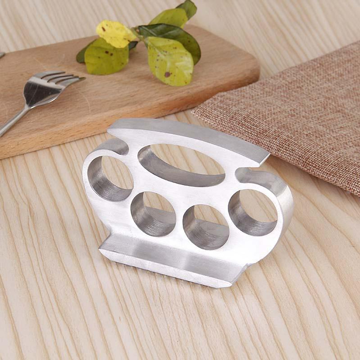 Búa đập thịt BT110, Dụng cụ dầm thịt bò làm bit tết, đập hành tỏi đeo tay đa năng