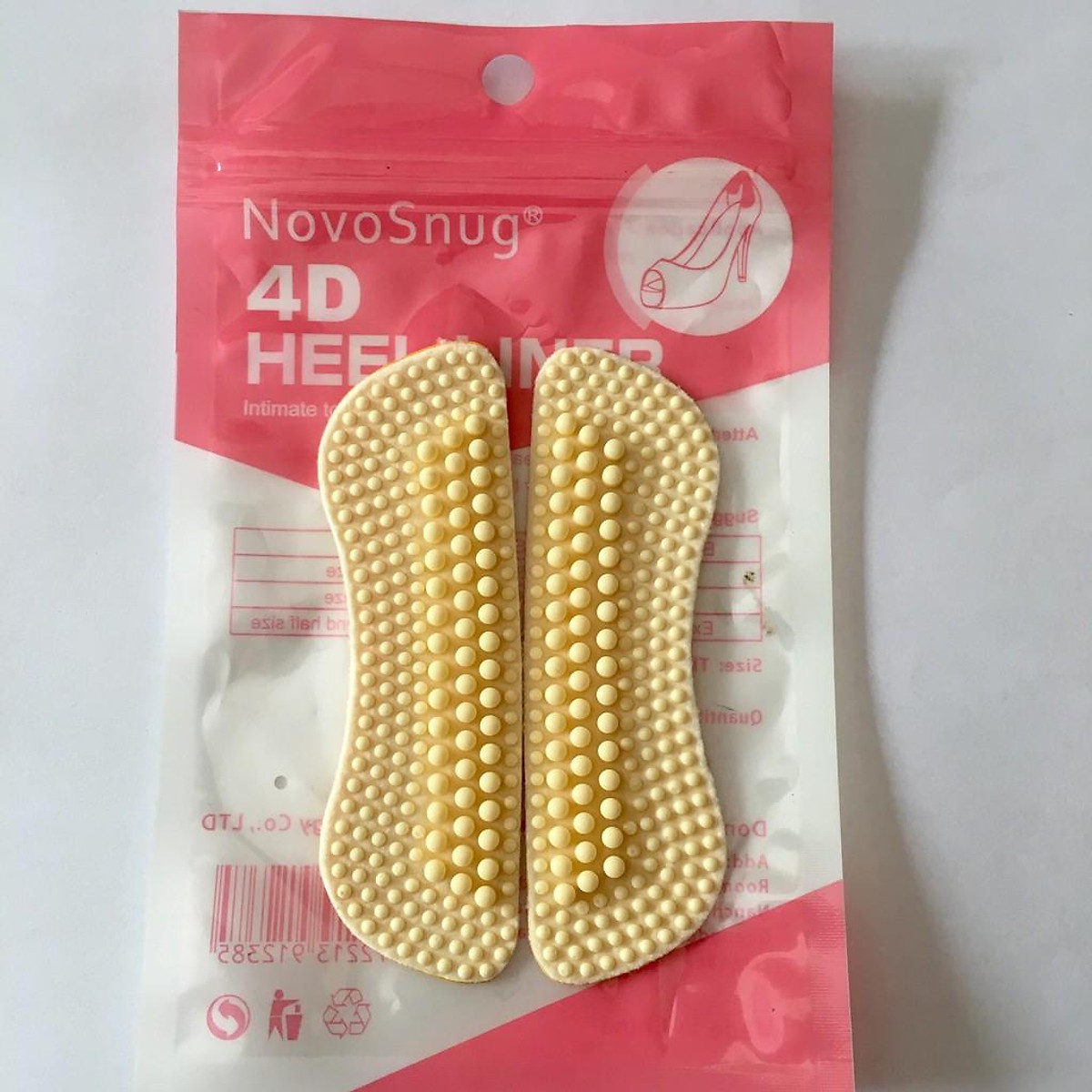 Lót Gót Giày Silicon 4D Mẫu Mới, Chống Trượt Chân Tiện Lợi