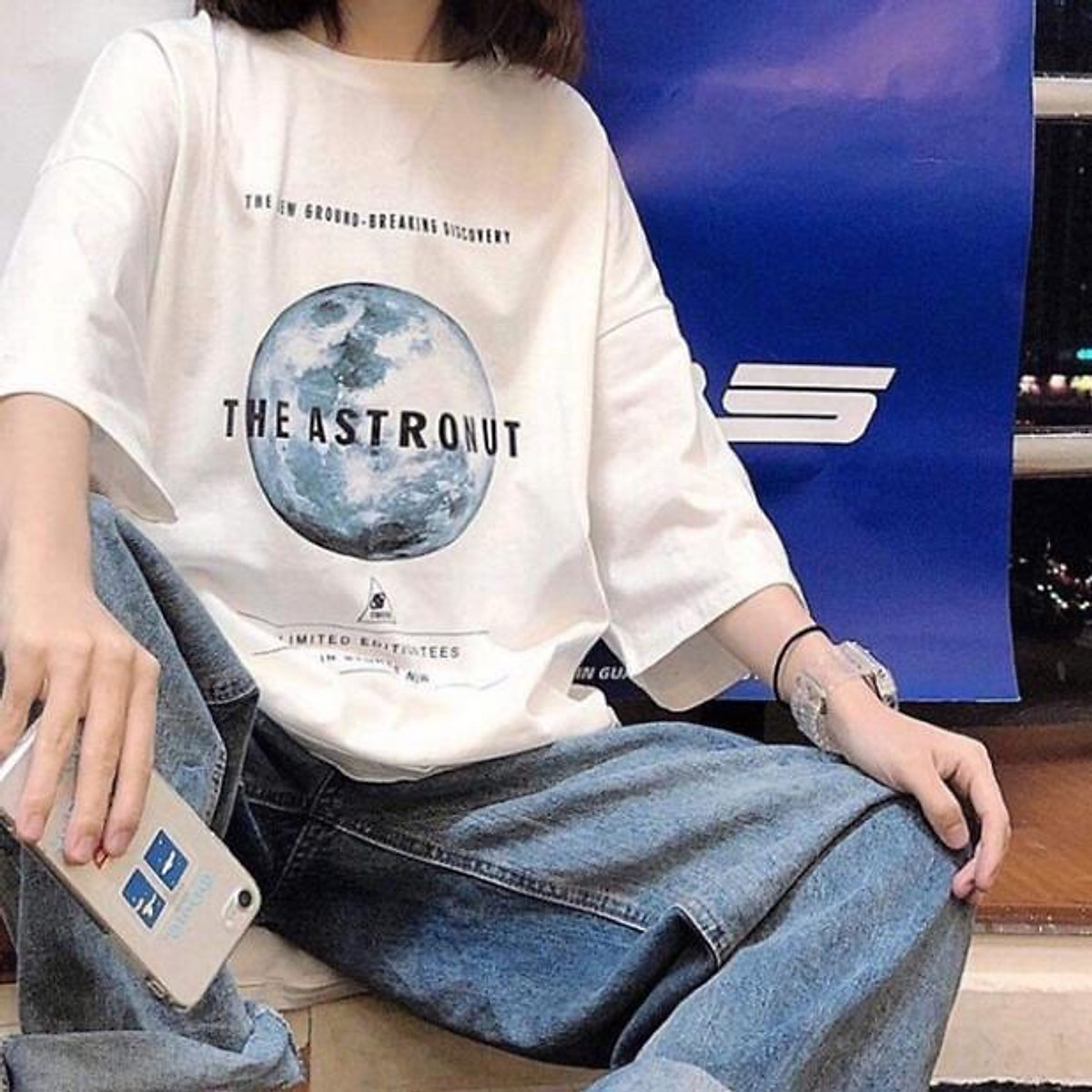 Quần áo giá sưởng Áo thụng The astronut LDM987
