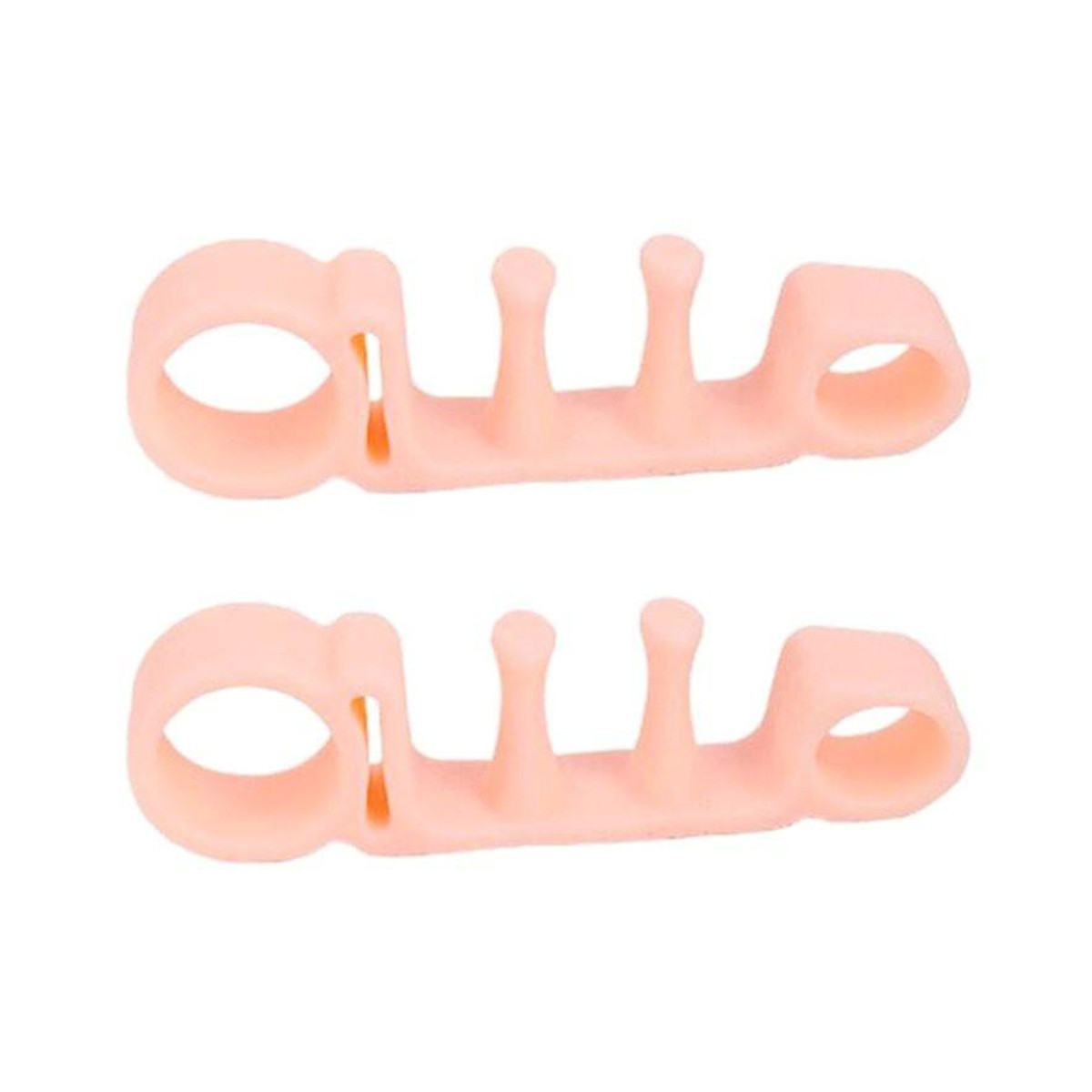 Bộ 5 Dụng Cụ Tách Ngón Chân Bằng Silicon Bảo Vệ Tiện Dụng
