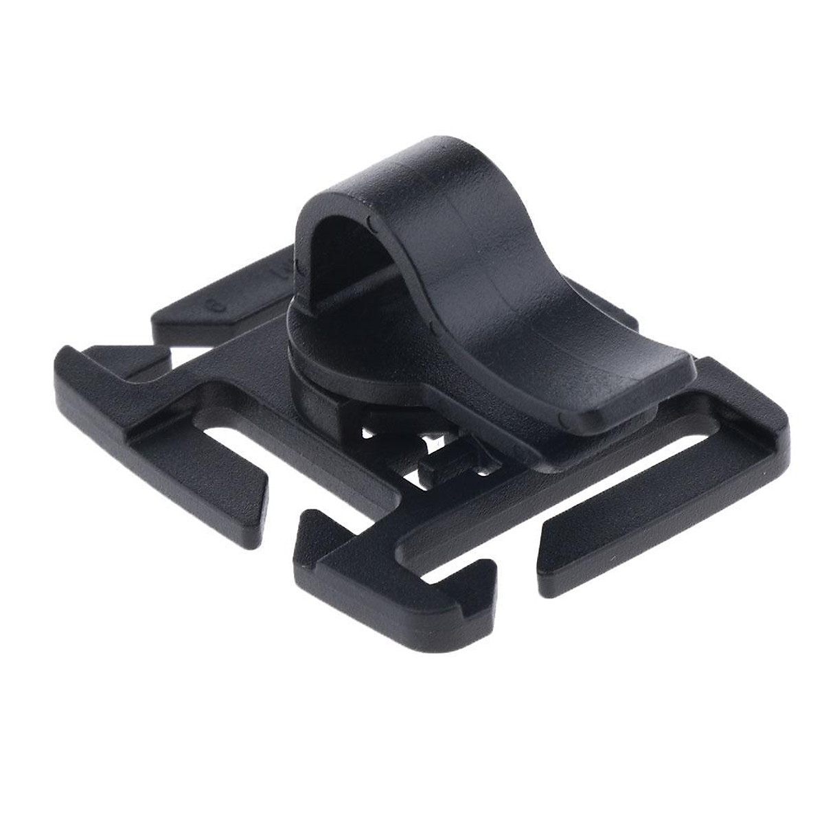 58pack Tactical Military Hydration Tube Clips Water Tube Clip Black Phụ kiện thể thao, dã ngoại