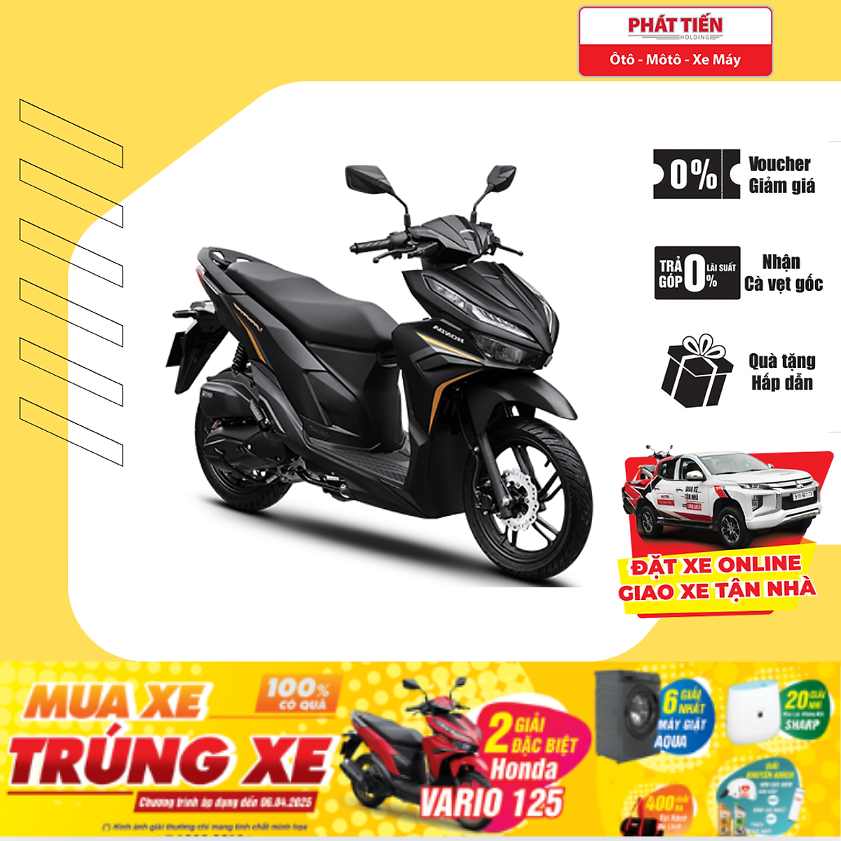 Xe máy Honda Vario 125 2024 Nhập khẩu