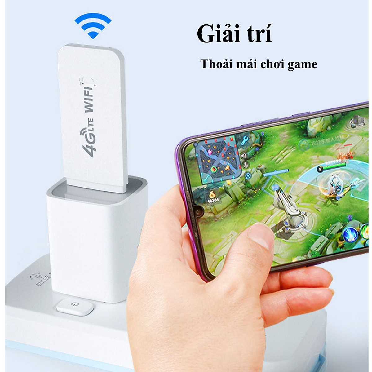 Bộ phát wifi từ sim 4G PIX-LINK USB Modem ,USB phát Wifi 4G LTE từ sim 4G, Dcom phát wifi di động tốc độ cao, phủ sóng rộng - Hàng chính hãng / Hàng nhập khẩu