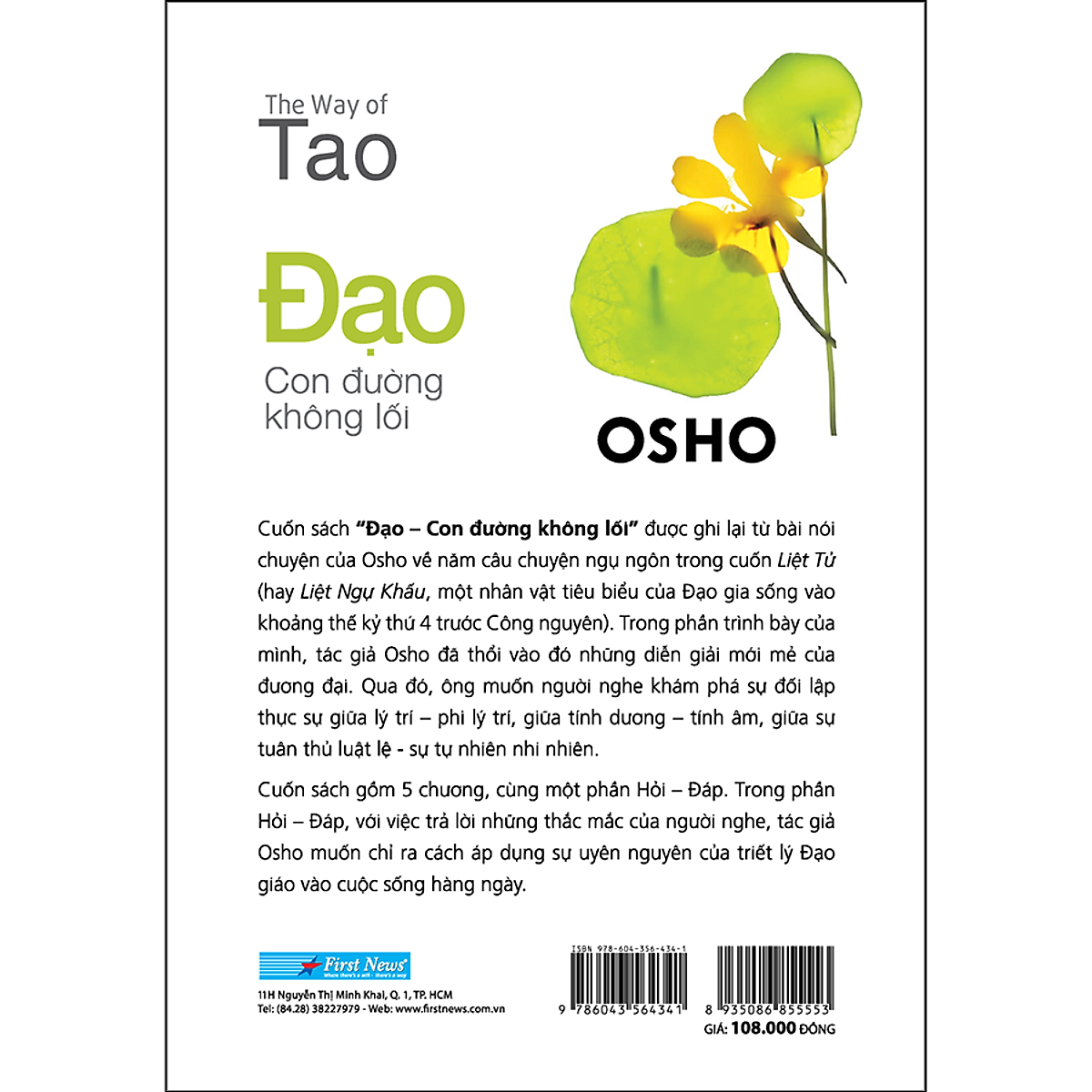 Sách OSHO Đạo - Con Đường Không Lối