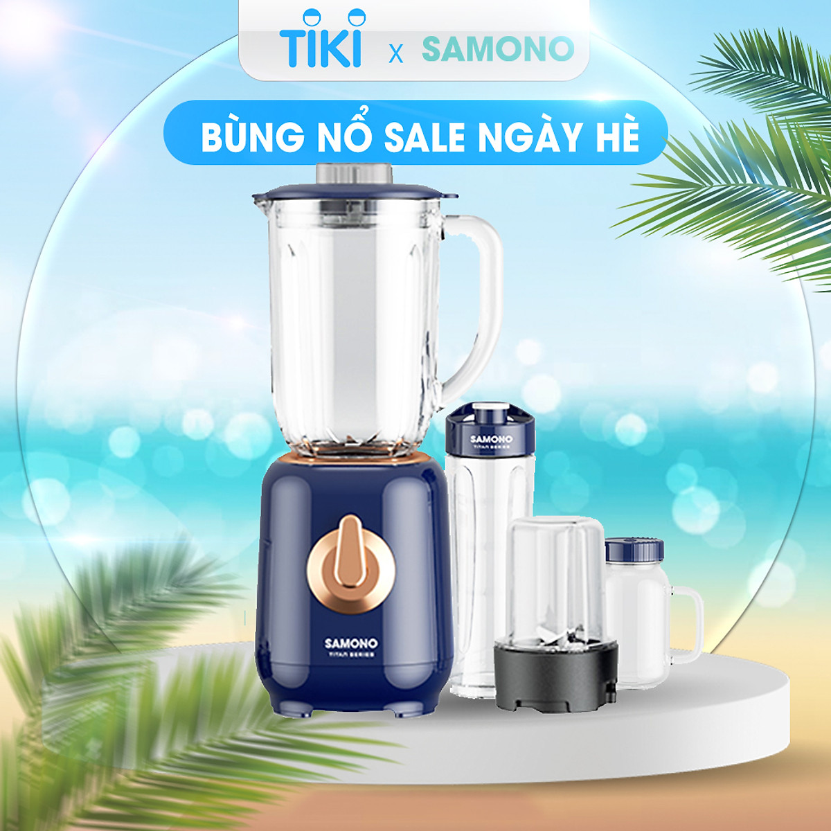 Máy xay sinh tố đa năng SAMONO SW-TBB350 công suất 350W 2 cối ...