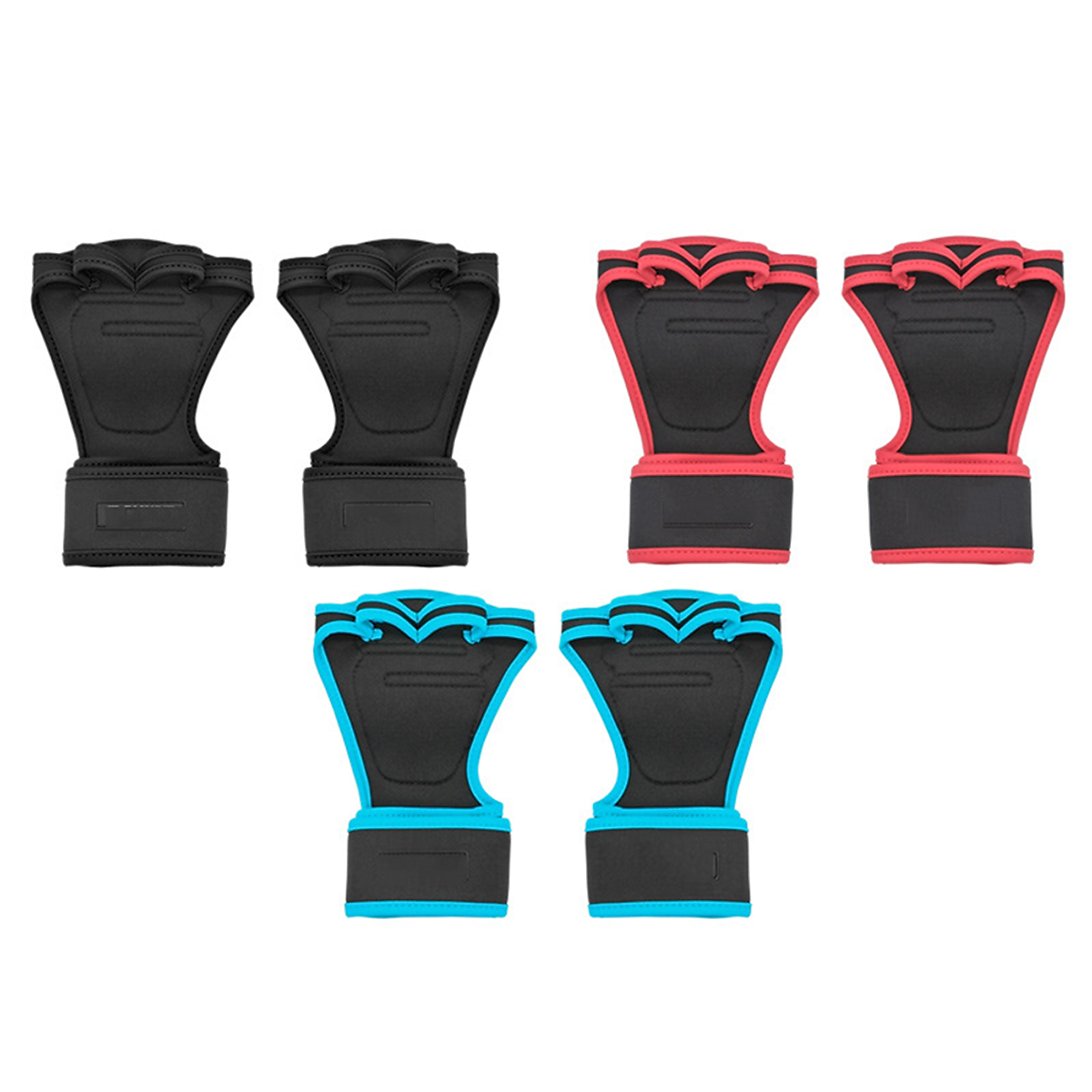 Găng tay tập Gym kết hợp quấn cổ tay GoodFit GF207G chống chai tay, bảo vệ cổ tay