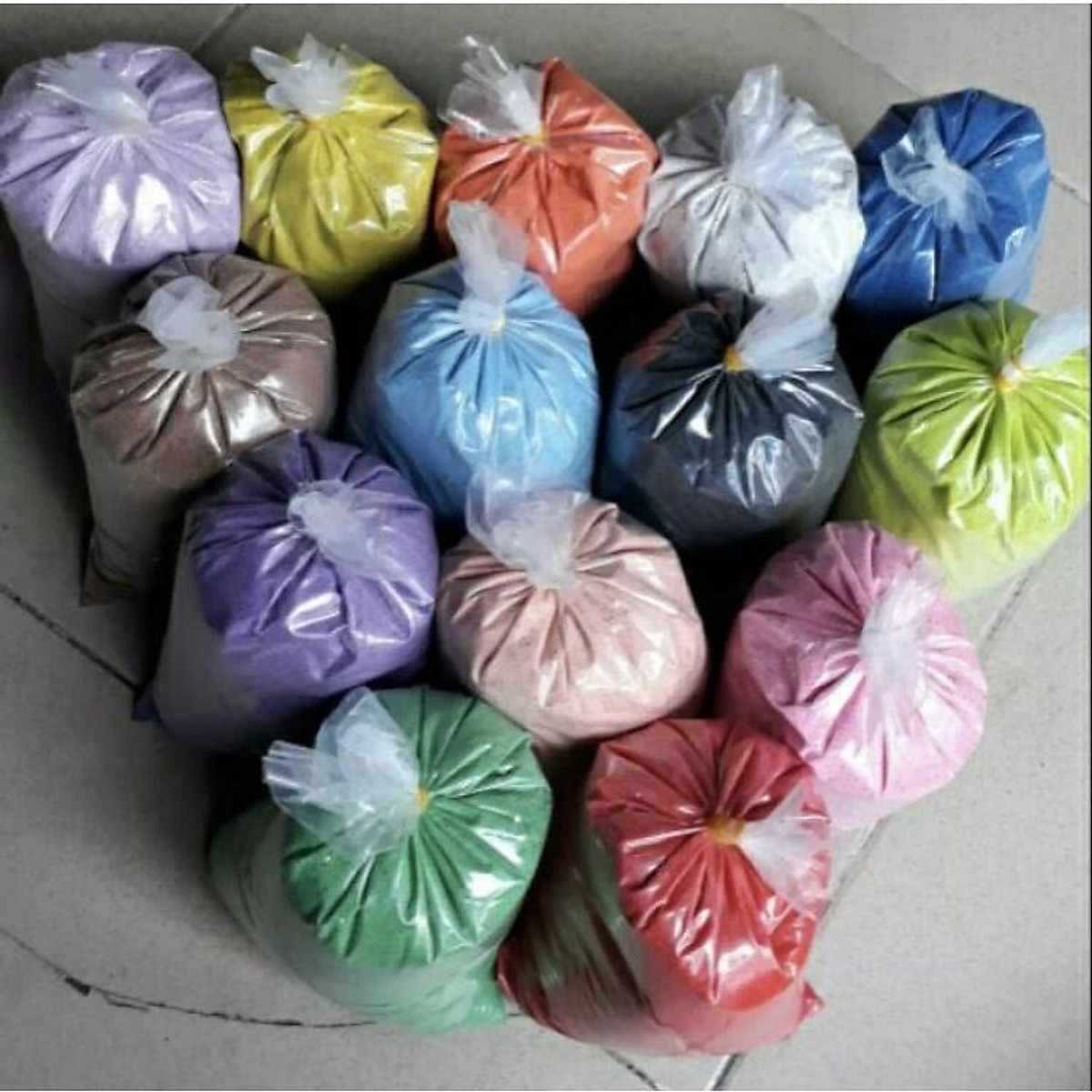 Hộp Tô Màu Tranh Cát 16 Tranh Kèm 12 Màu Cát  Mochan