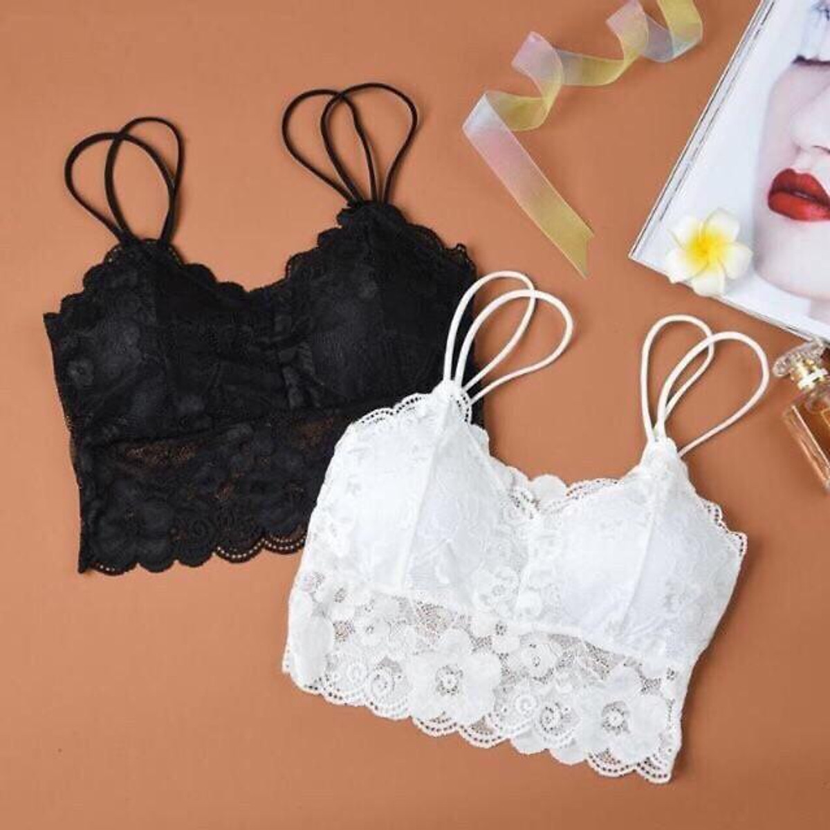 Mua :):) :) Áo Lót Bra Ren Hoa 2 Dây Chất Đẹp Mua :):) :) Áo Lót Bra Ren Hoa 2 Dây Chất Đẹp