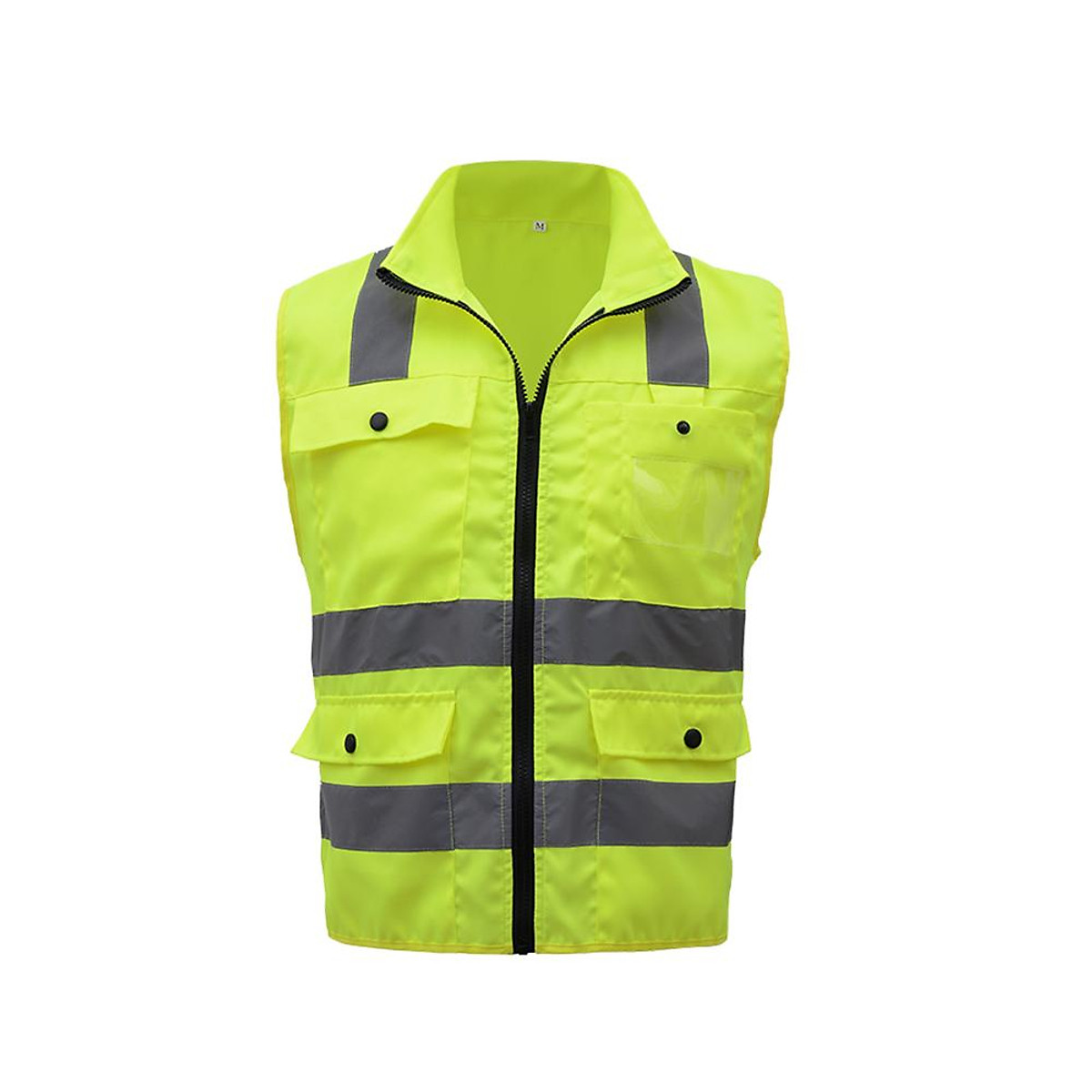 Radians SV2ZGM-5X Safety Vest, 5XL, Silver Stripe, Hi-Viz Green, Polyester Mesh, Class 2 - Richards Supply #14 Radians SV2ZGM-5X Safety Vest, 5XL, Silver Stripe, Hi-Viz Green, Polyester Mesh, Class 2 - Richards Supply