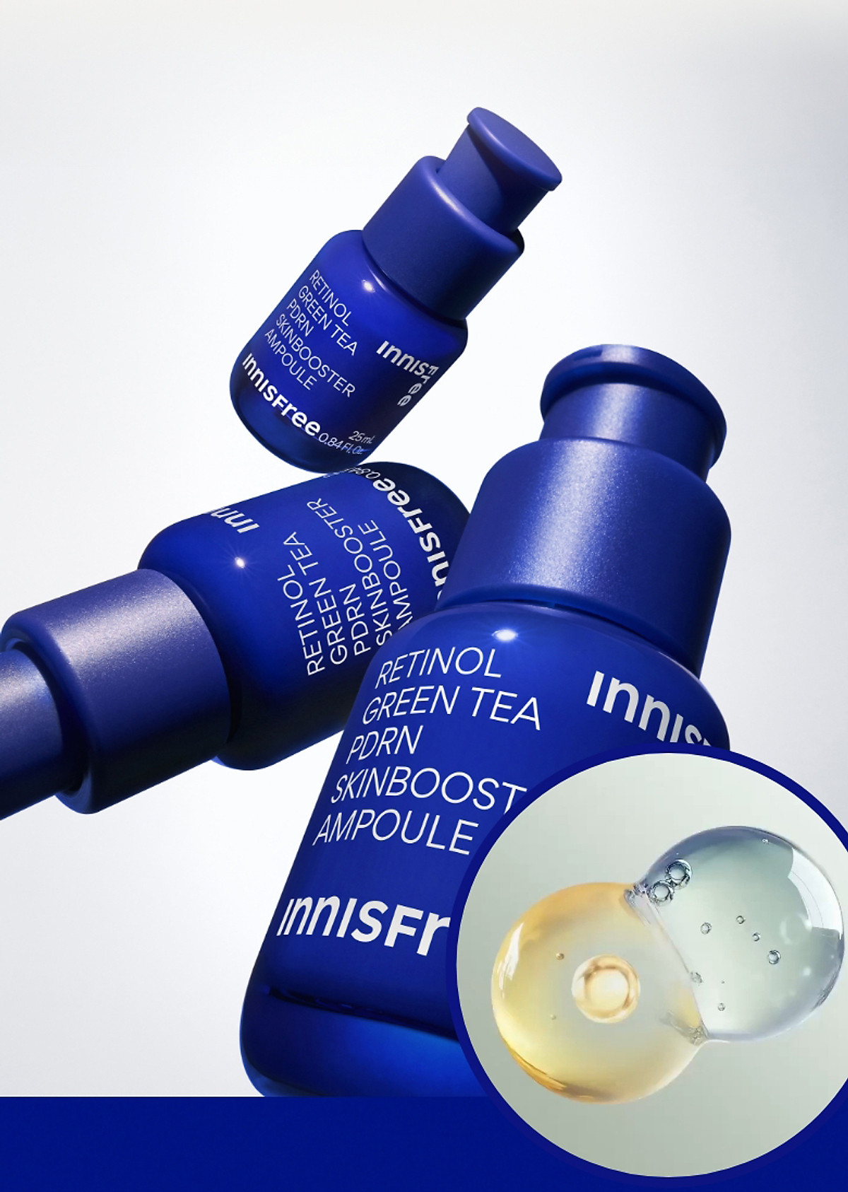 Serum Retinol PDRN tế bào gốc trà xanh cho da căng bóng đàn hồi 25ml