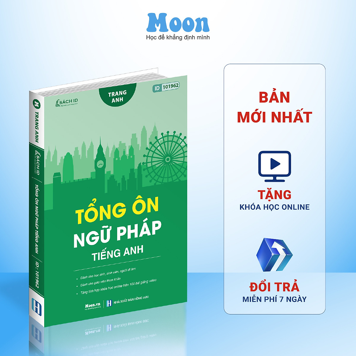 Tổng ôn ngữ pháp Tiếng Anh cô Trang Anh- Sách luyện thi THPT Quốc gia môn tiếng anh