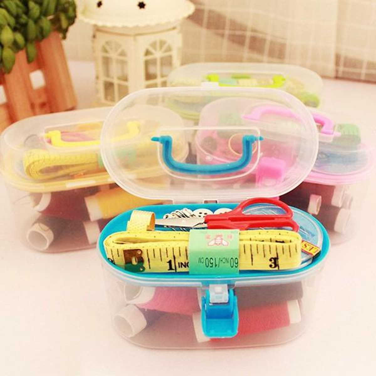 Sỉ 10 hộp kim chỉ đa năng nhiều món