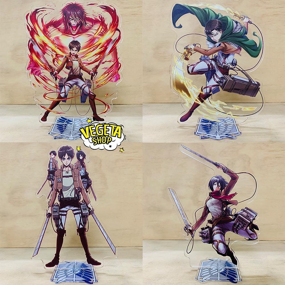1 Mô Hình Hành Động Attack On Titan Eren Đồ Chơi Mô Hình Anime PVC Làm Quà  Tặng Trang Trí Nhà Cửa Để Bàn  Lazadavn