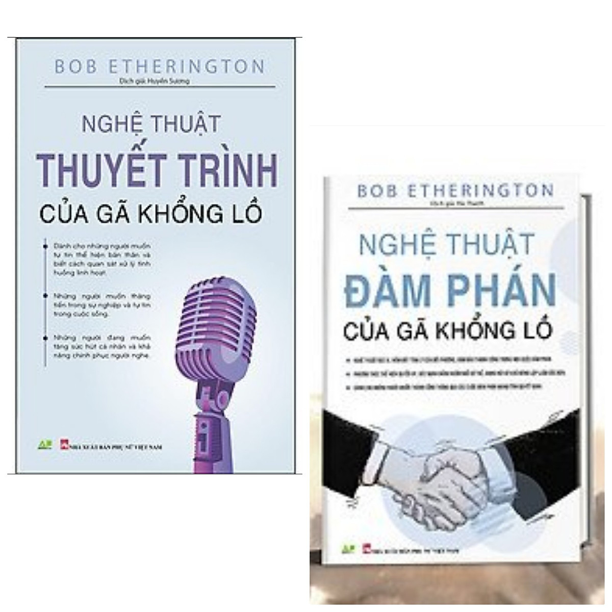 Combo 2 cuốn: Nghệ Thuật Thuyết Trình Của Gã Khổng Lồ + Nghệ Thuật Đàm Phán Của Gã Khổng Lồ