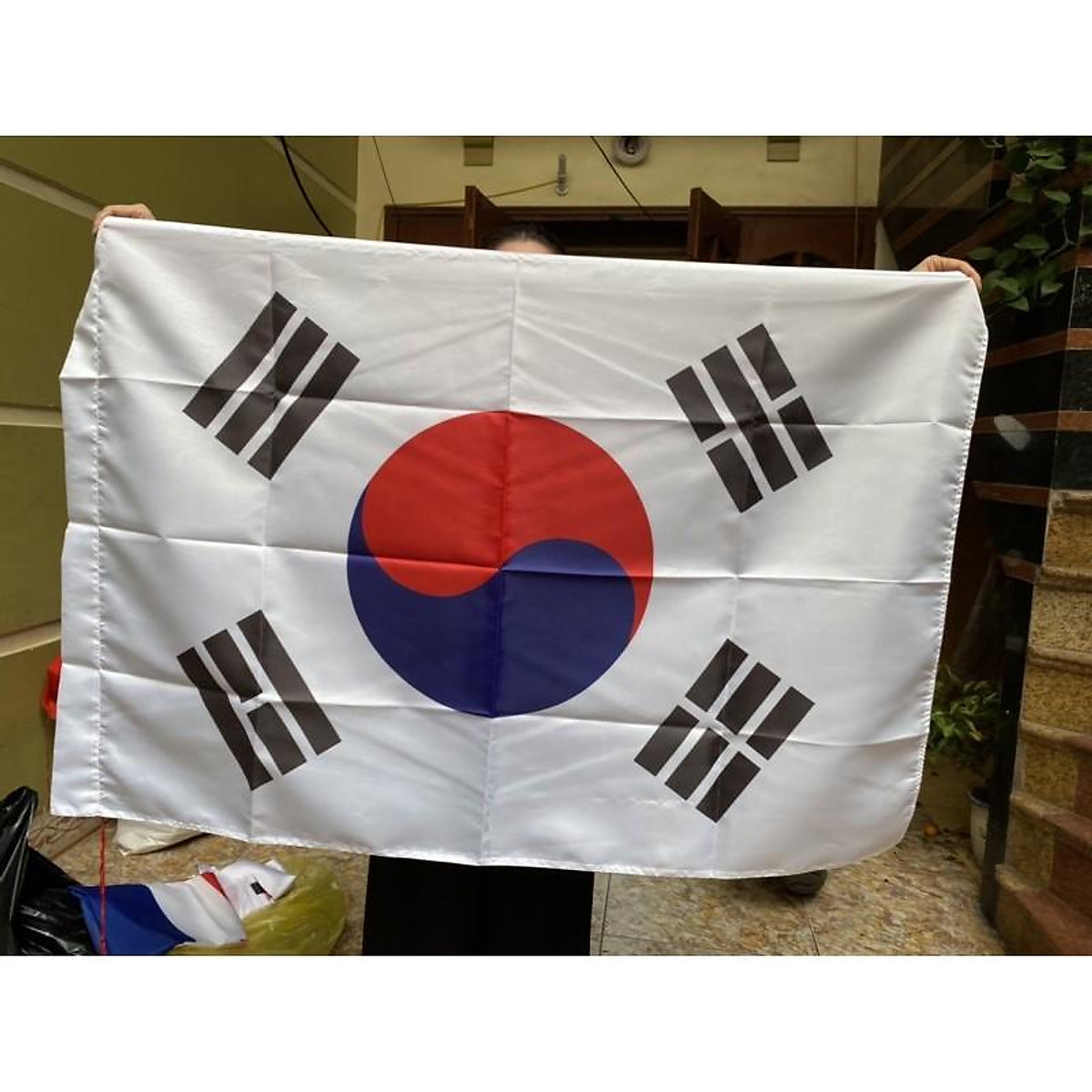 Cờ Hàn Quốc, cờ các nước, cờ in theo yêu cầu - Trang trí nhà cửa khác