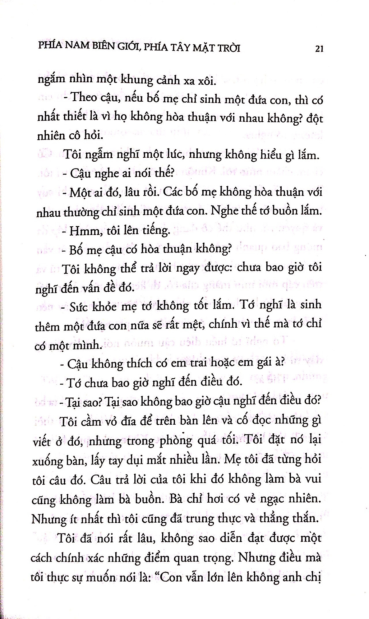 Phía Nam Biên Giới, Phía Tây Mặt Trời (Tái Bản 2017)