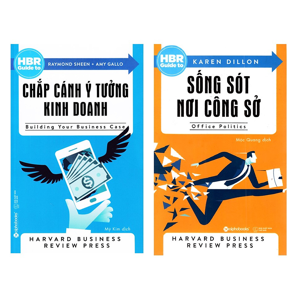 Combo HBR Guide To: HBR Guide To - Chắp Cánh Ý Tưởng Kinh Doanh + HBR Guide To - Sống Sót Nơi Công Sở