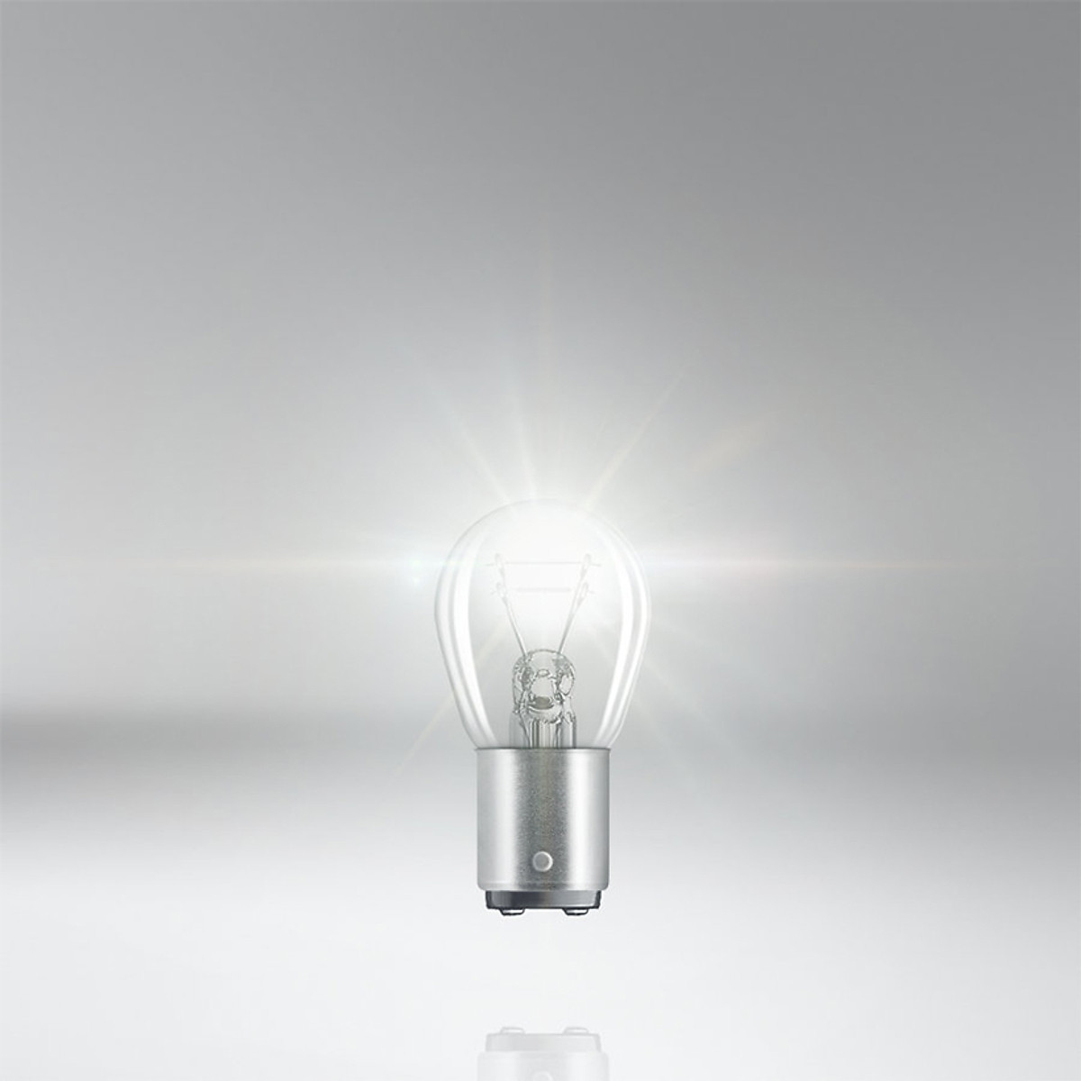 Bóng Đèn Sau 2 Tim OSRAM Original P21/5W 12V 21/5W (Chân Cao Thấp)