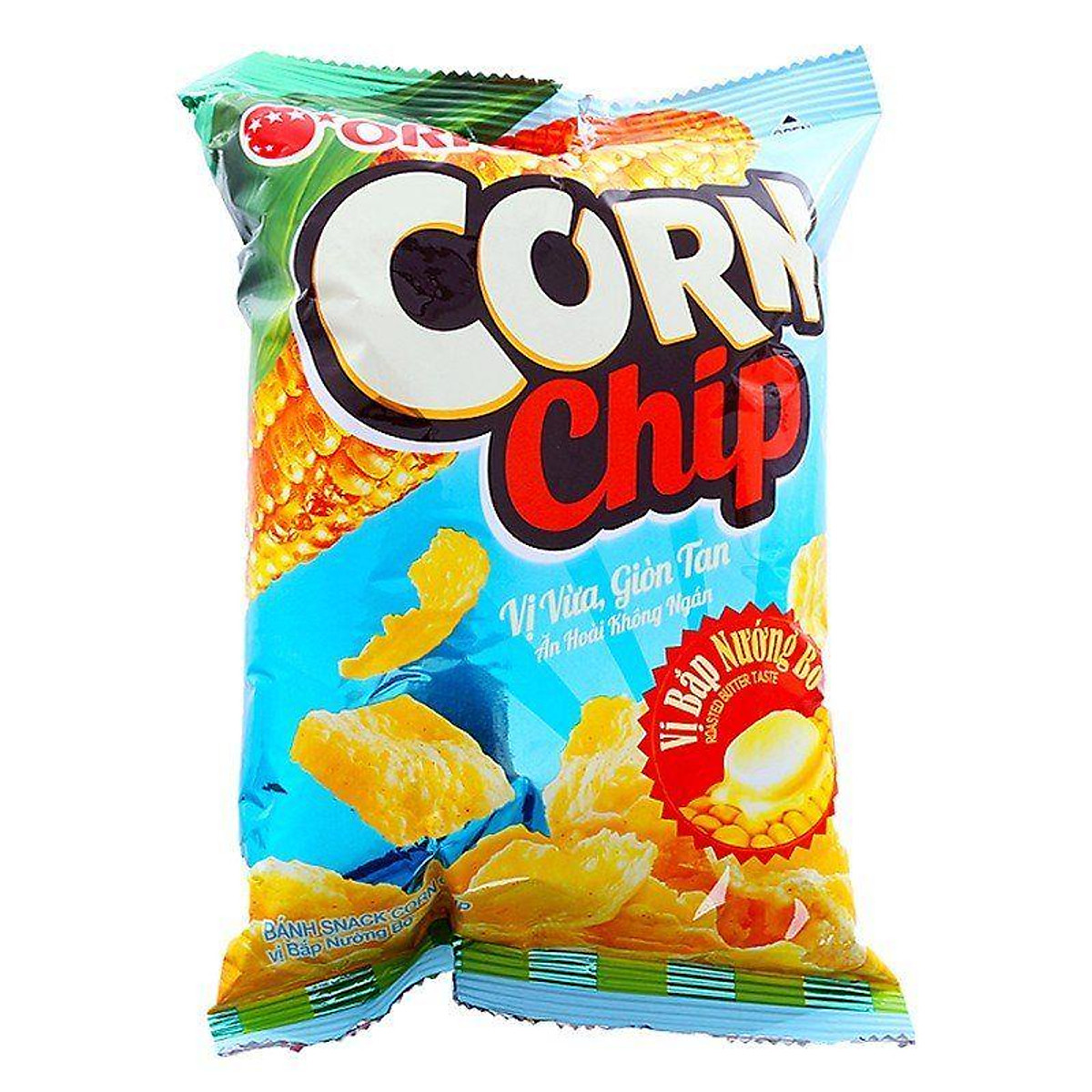 Snack Vị Bắp Nướng Bơ Corn Chip Gói 60g-8936036025996 - Bim bim ...