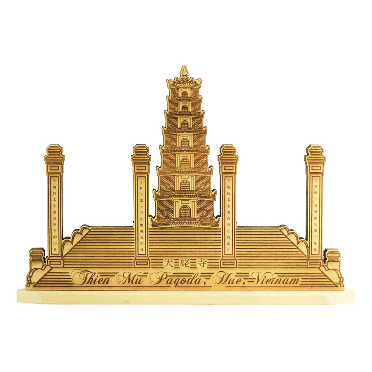 Bộ Lắp Ráp Mô Hình 3D Chùa Một Cột Hà Nội  MHCMC1
