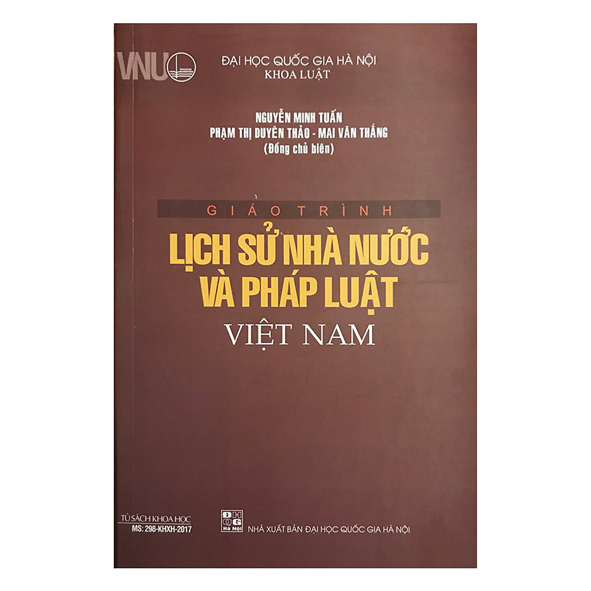 Giáo Trình Lịch Sử Nhà Nước Và Pháp Luật Việt Nam