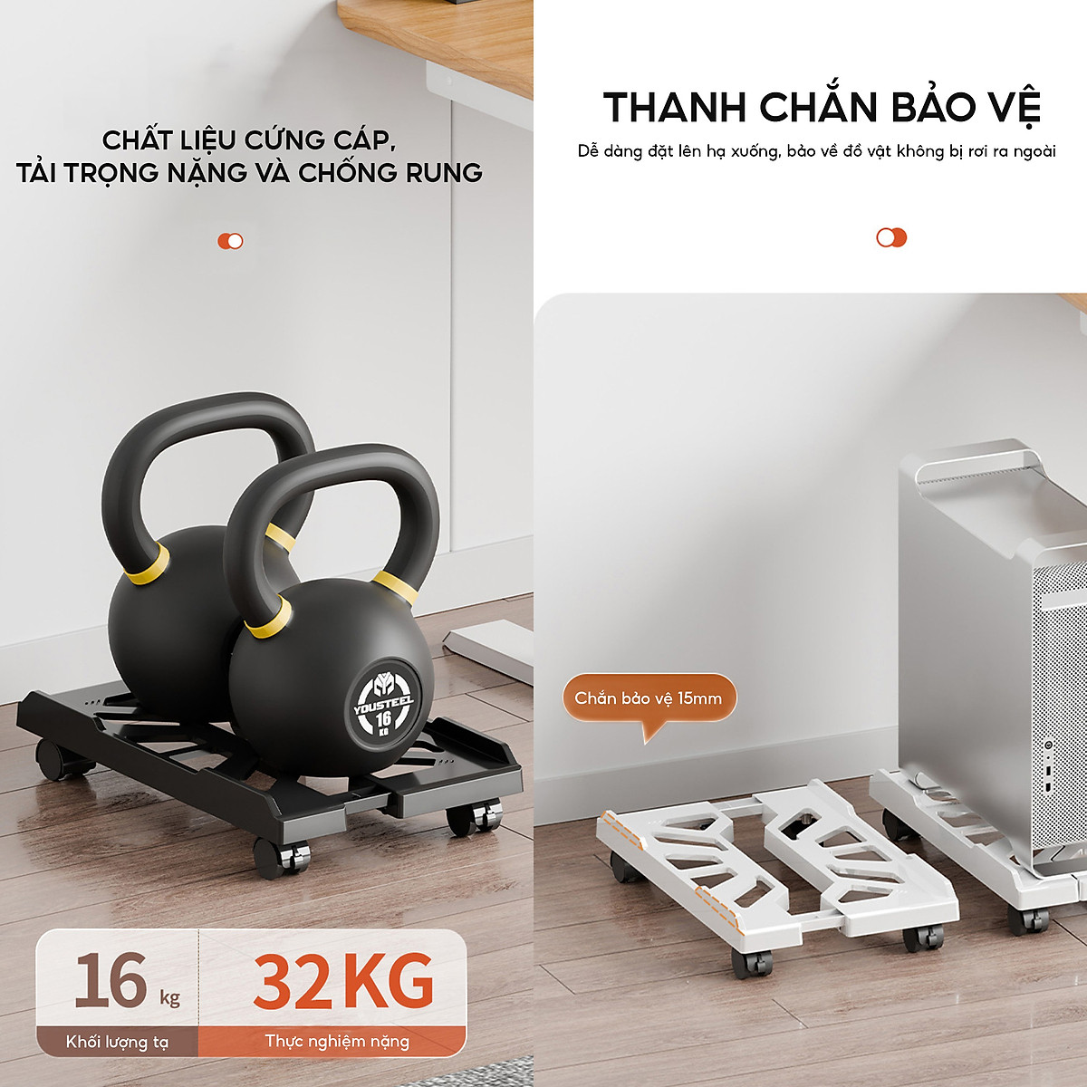 Giá Kệ Để Cây Máy Tính CPU Có Thể Thay Đổi Kích Thước, Hàng Nhập Khẩu