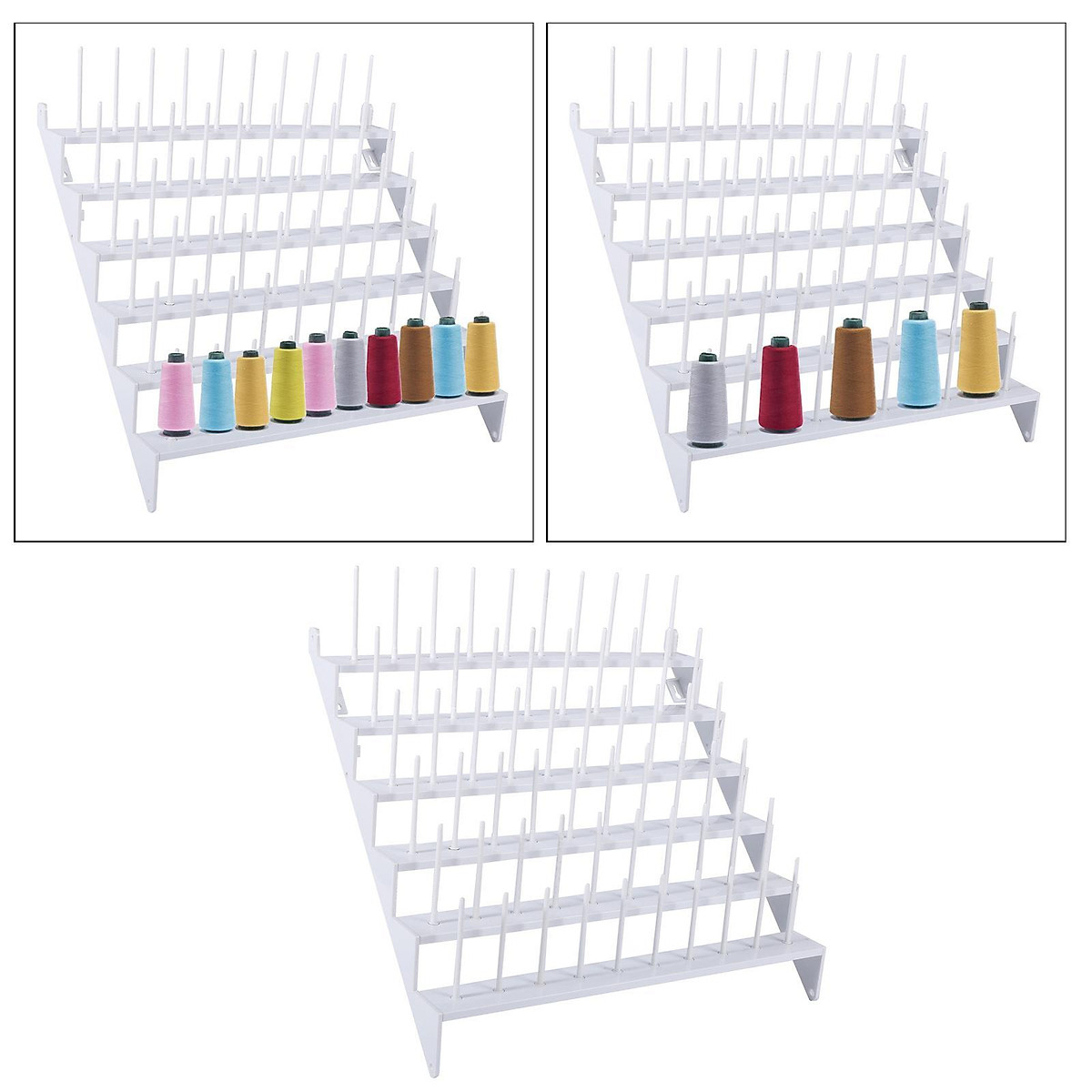Embroidex 60 Spool Cone Thread Stand/Rack Organizer for Sewing and Embroidery