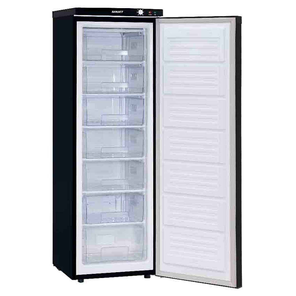 TỦ ĐÔNG ĐỨNG INVERTER SANAKY 231/230 LÍT VH-230VD3 NHÔM (R600A) (7 HỘC) (HÀNG CHÍNH HÃNG) (CHỈ GIAO HCM)