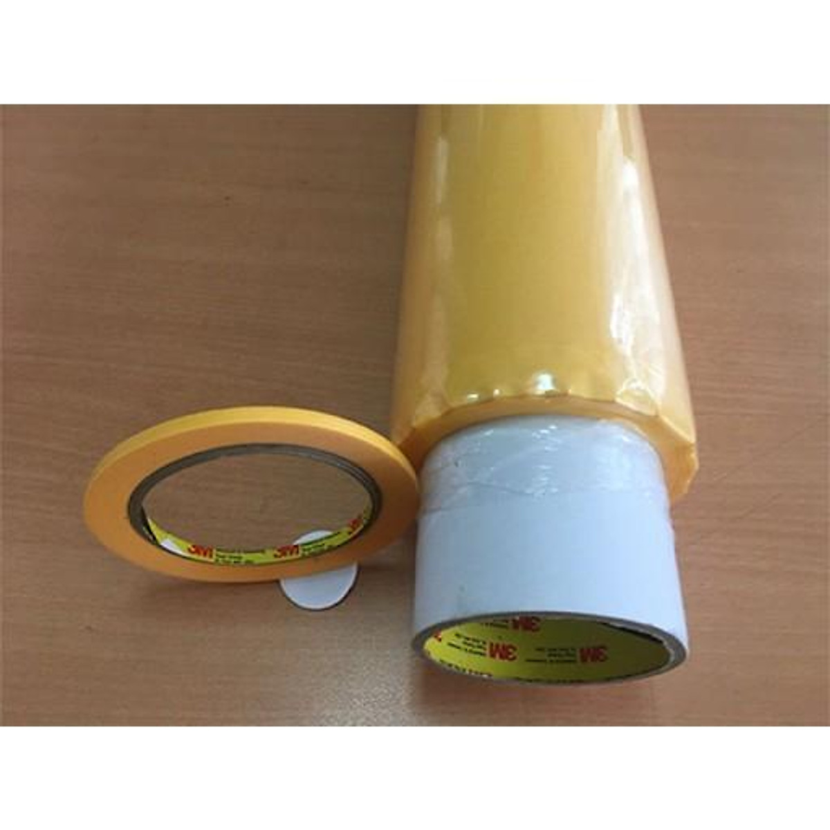 Băng keo giấy 3M 244 masking tape Băng keo hai mặt