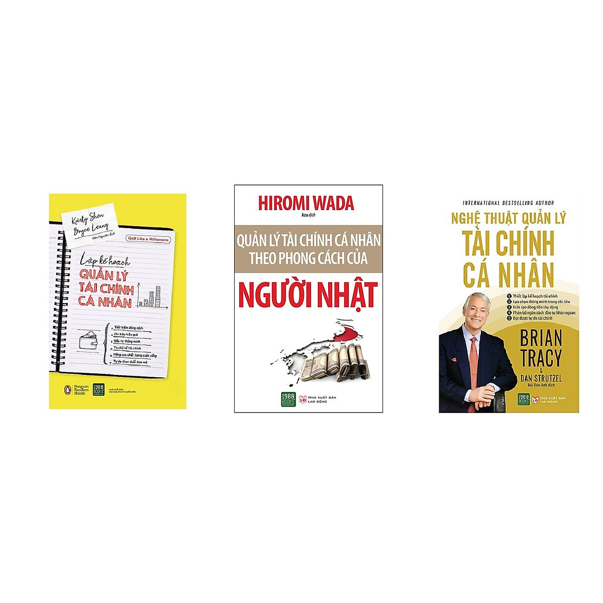 Combo 3 cuốn: Lập kế hoạch quản lý tài chính cá nhân, Nghệ thuật quản lý tài chính cá nhân và Quản lý tài chính cá nhân theo phong cách người Nhật