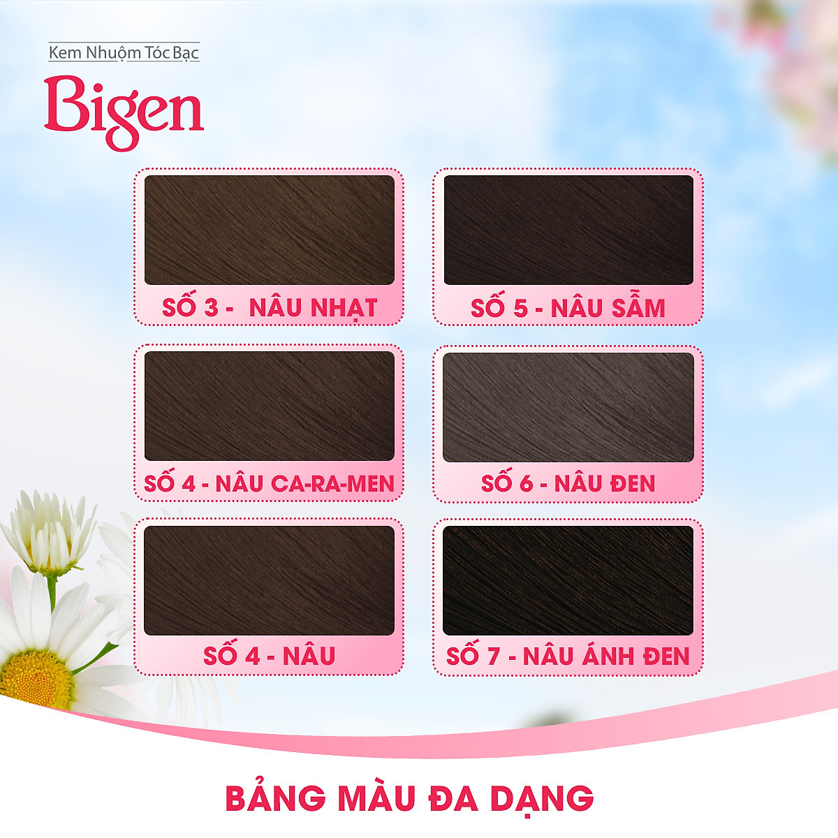 Thuốc nhuộm dưỡng tóc phủ bạc thảo dược Bigen Nhập Khẩu 100% Nhật Bản Speedy Color Cream 80ml dạng kem
