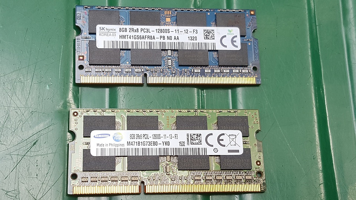 Ram laptop 8GB DDR3 PC3L-12800s - ram máy tính laptop 8GB DDR3L bus 1600Mhz - Hàng chính hãng