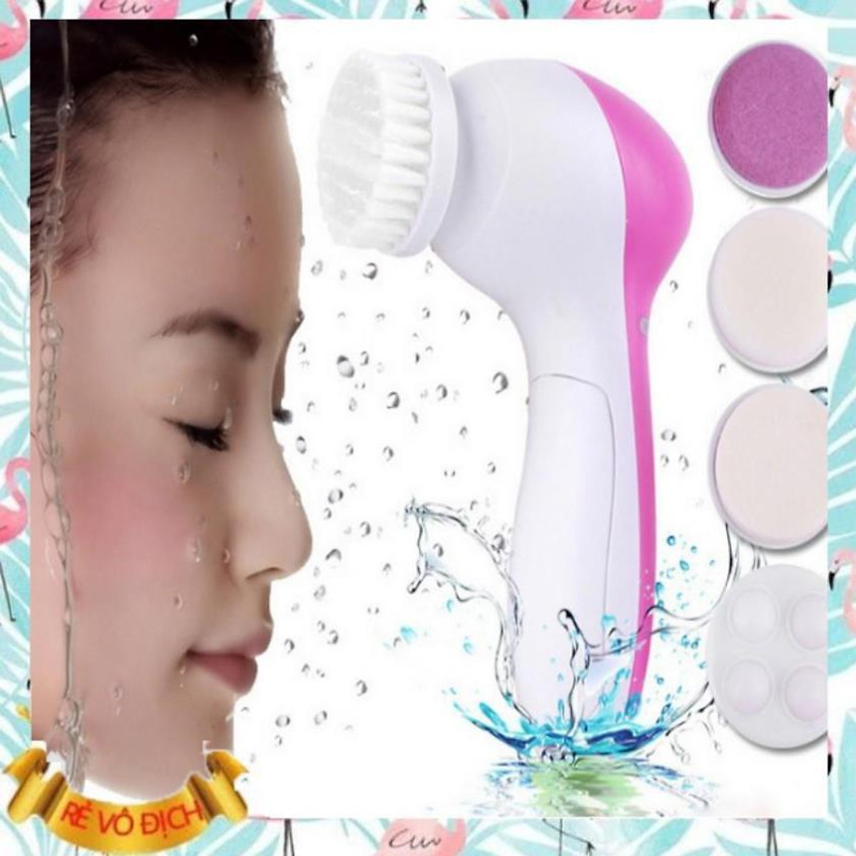 Massage mặt Máy rửa mặt massage 5 trong 1 206171 ️Evoucher️ ...