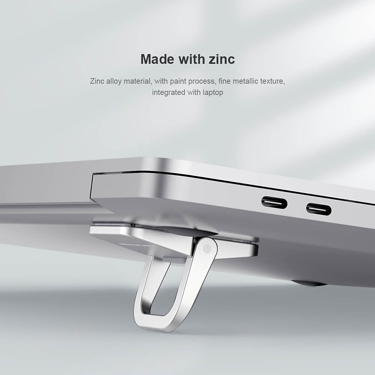 Bộ giá đỡ tản nhiệt mini cho Macbook / laptop siêu nhỏ gọn hiệu Nillkin Laptop Bolster portable stand (thiết kế chắn chắn, nhỏ gọn tiện dụng) - hàng chính hãng
