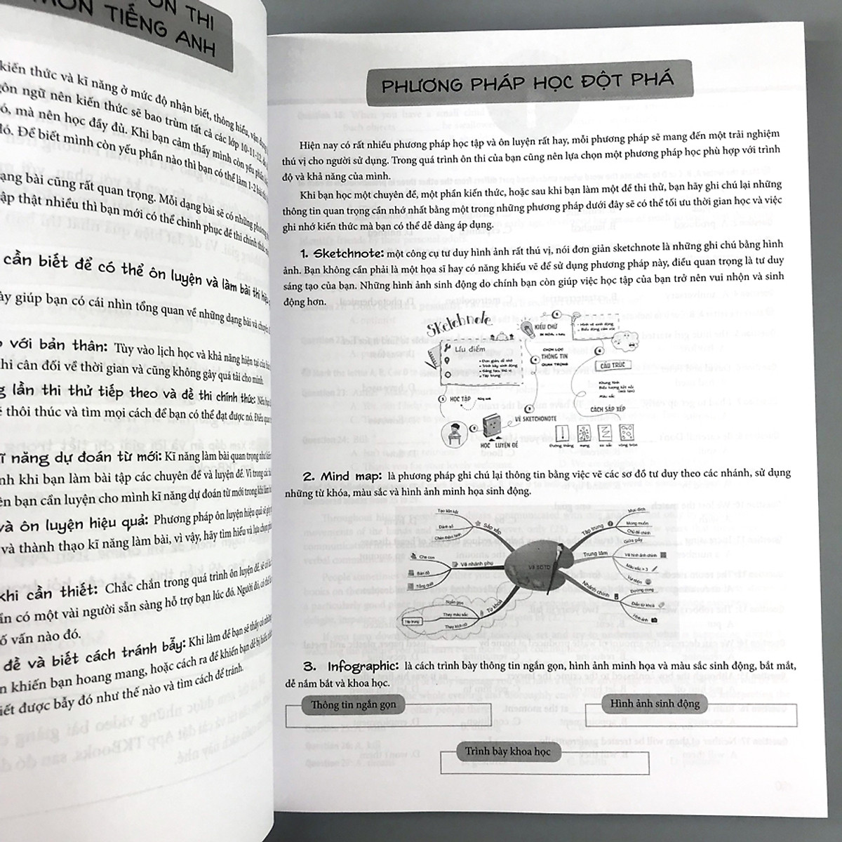 Combo luyện thi khối A1: Sketch Test Luyện Đề THPT QG 2020 môn Toán, Vật lí, Tiếng anh