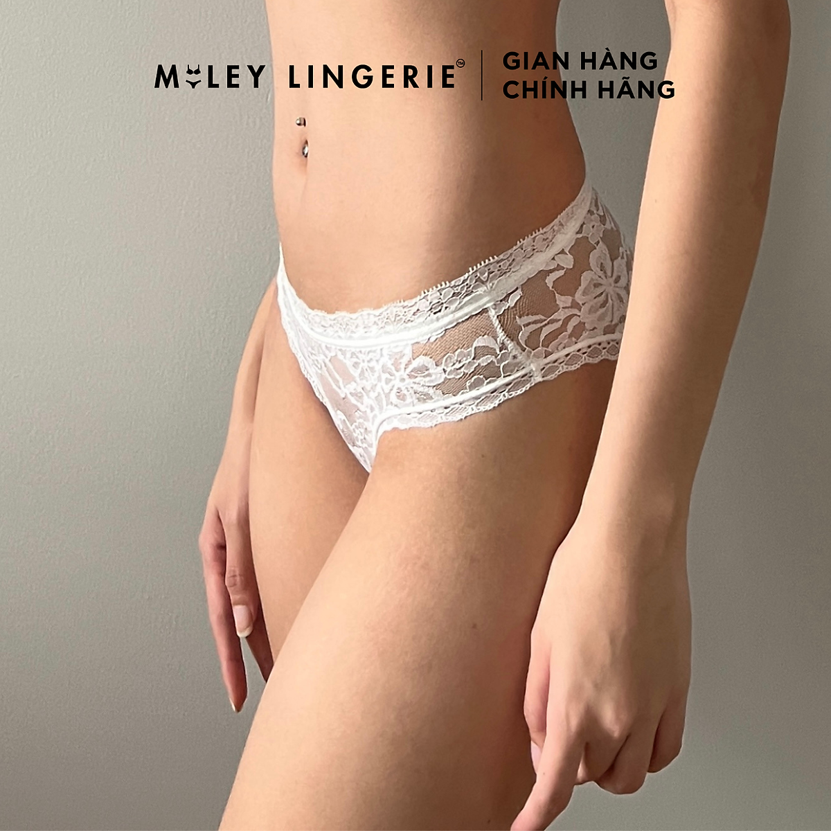 Combo 10 Quần Lót Nữ Ren Ép Bông Miley Lingerie FLS_03 - Giao màu ngẫu nhiên