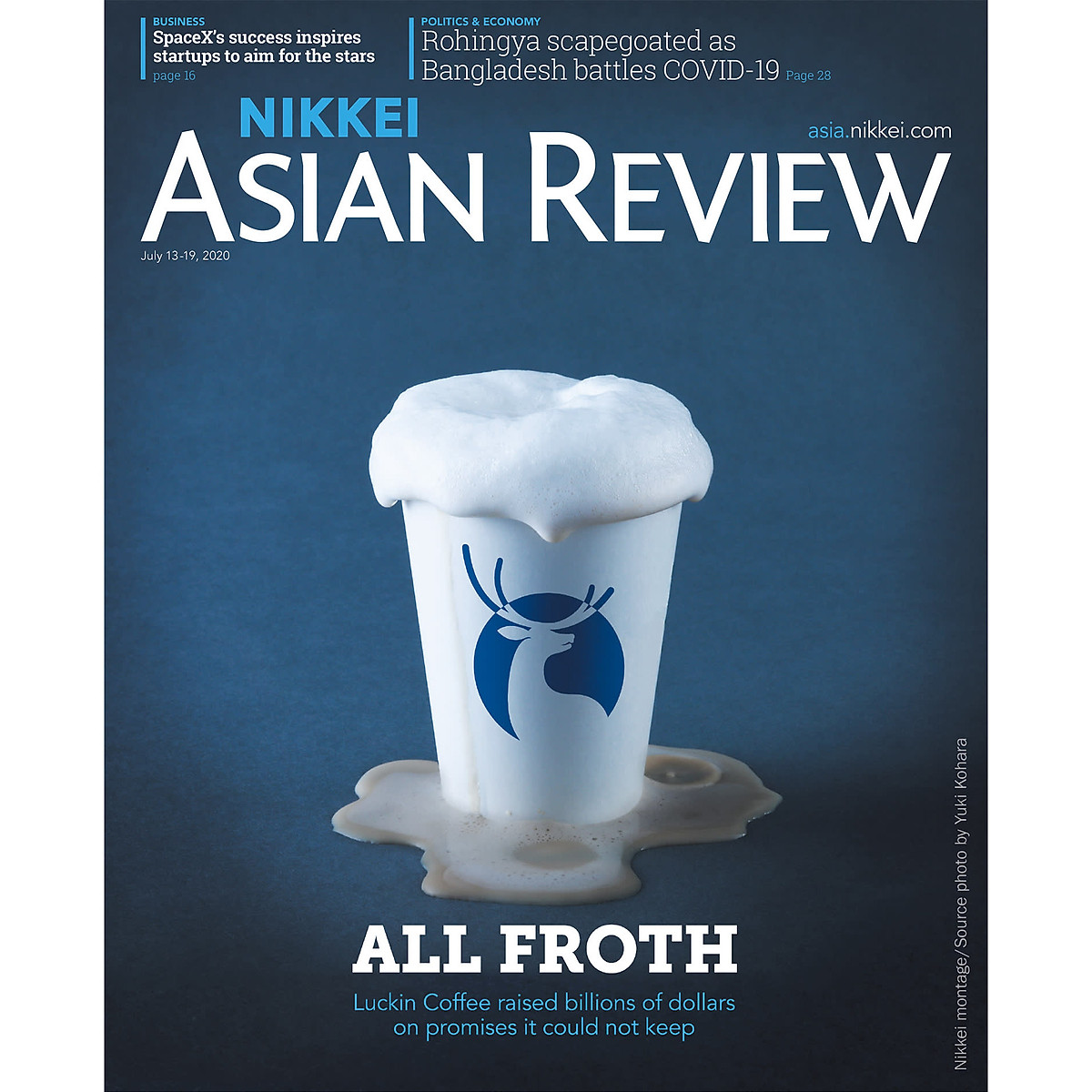 Nikkei Asian Review: All Froth - 28.20 tạp chí nước ngoài, chính hãng, nhập khẩu từ Singapore