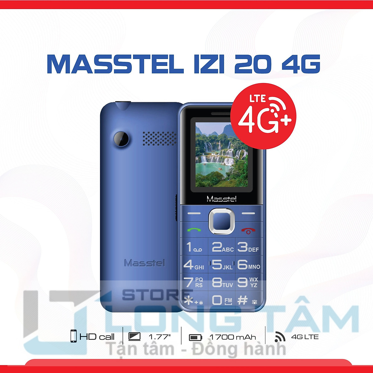 Điện thoại Masstel Izi 20 - Hàng chính hãng