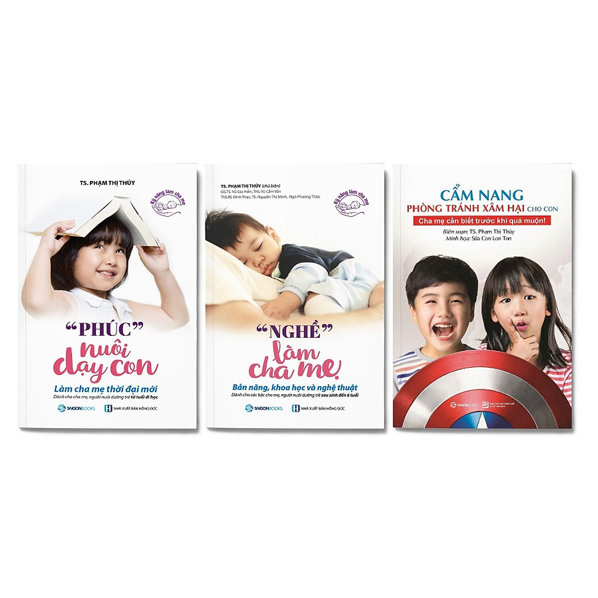 Combo 3 cuốn Nuôi dạy con: Phúc nuôi dạy con + Nghề làm cha mẹ + Cẩm Nang Phòng Tránh Xâm Hại Cho Con - Những Bảo Bối Của Hiệp Sĩ TANI