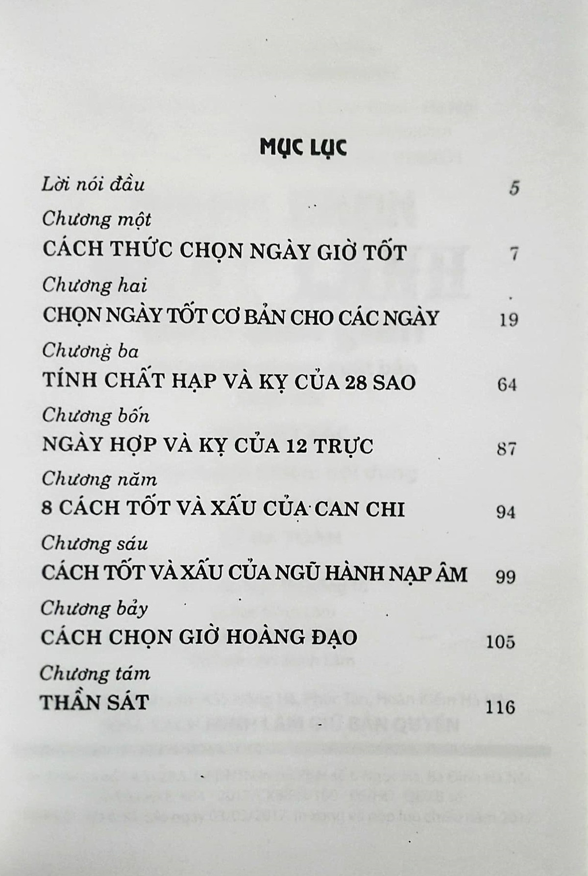 Cách Chọn Ngày Lành Theo Dân Gian (Tái Bản)