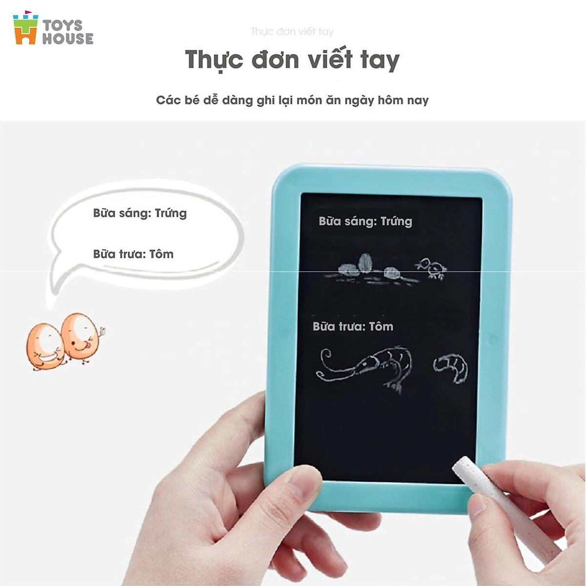 Đồ chơi nấu ăn cho bé/ bộ nhà bếp nấu nướng có vòi nước và bảng vẽ Toyshouse 889-169: đồ chơi hướng nghiệp cho bé